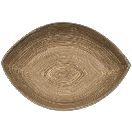 AKDC Modern Bamboo Oval Shape Serving Bowl - 19cmX15cmX4cm - Green&Bamboo - Al Kabayel Discount CentreAKDC Modern Bamboo Oval Shape Serving Bowl - 19cmX15cmX4cm - Green&BambooBowlsAKDCAl Kabayel Discount Centre