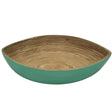 AKDC Modern Bamboo Oval Shape Serving Bowl - 19cmX15cmX4cm - Green&Bamboo - Al Kabayel Discount CentreAKDC Modern Bamboo Oval Shape Serving Bowl - 19cmX15cmX4cm - Green&BambooBowlsAKDCAl Kabayel Discount Centre