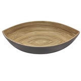 AKDC Modern Bamboo Oval Shape Serving Bowl - 26cmX22cmX5cm - CadetBlue&Bamboo - Al Kabayel Discount CentreAKDC Modern Bamboo Oval Shape Serving Bowl - 26cmX22cmX5cm - CadetBlue&BambooBowlsAKDCAl Kabayel Discount Centre