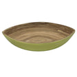 AKDC Modern Bamboo Oval Shape Serving Bowl - 26cmX22cmX5cm - LightGreen&Bamboo - Al Kabayel Discount CentreAKDC Modern Bamboo Oval Shape Serving Bowl - 26cmX22cmX5cm - LightGreen&BambooBowlsAKDCAl Kabayel Discount Centre