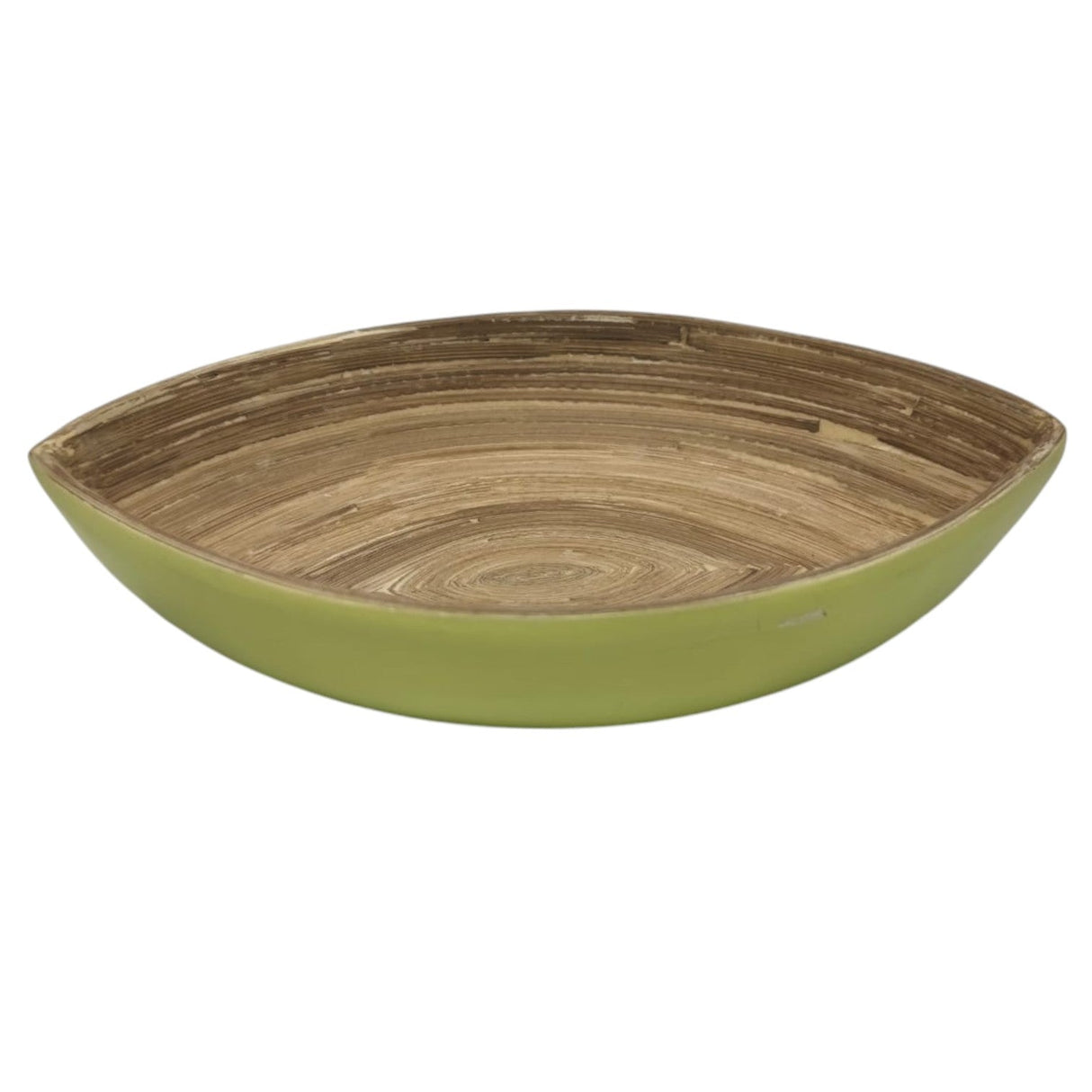 AKDC Modern Bamboo Oval Shape Serving Bowl - 26cmX22cmX5cm - LightGreen&Bamboo - Al Kabayel Discount CentreAKDC Modern Bamboo Oval Shape Serving Bowl - 26cmX22cmX5cm - LightGreen&BambooBowlsAKDCAl Kabayel Discount Centre