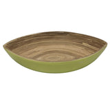 AKDC Modern Bamboo Oval Shape Serving Bowl - 26cmX22cmX5cm - LightGreen&Bamboo - Al Kabayel Discount CentreAKDC Modern Bamboo Oval Shape Serving Bowl - 26cmX22cmX5cm - LightGreen&BambooBowlsAKDCAl Kabayel Discount Centre