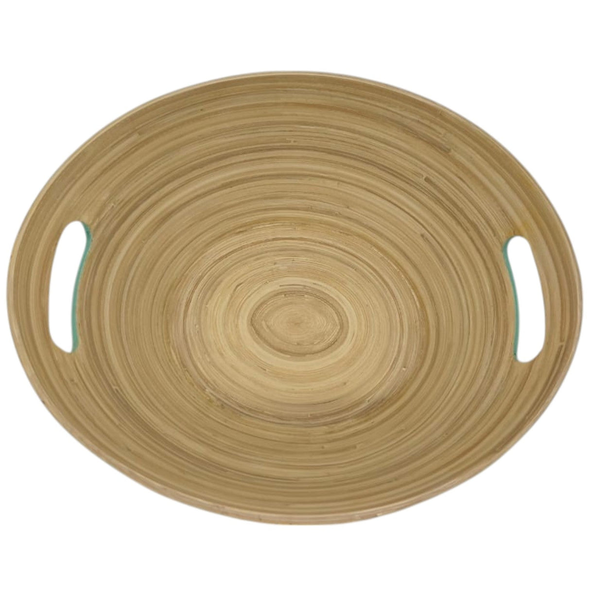 AKDC Modern Bamboo Oval Shape Serving Bowl With Handle - 29cmX25cmX10cm - Green&Bamboo - Al Kabayel Discount CentreAKDC Modern Bamboo Oval Shape Serving Bowl With Handle - 29cmX25cmX10cm - Green&BambooBowlsAKDCAl Kabayel Discount Centre