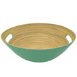 AKDC Modern Bamboo Oval Shape Serving Bowl With Handle - 29cmX25cmX10cm - Green&Bamboo - Al Kabayel Discount CentreAKDC Modern Bamboo Oval Shape Serving Bowl With Handle - 29cmX25cmX10cm - Green&BambooBowlsAKDCAl Kabayel Discount Centre