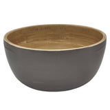 AKDC Modern Bamboo Round Serving Bowl - 12cmX6cm - CadetBlue&Bamboo - Al Kabayel Discount CentreAKDC Modern Bamboo Round Serving Bowl - 12cmX6cm - CadetBlue&BambooBowlsAKDCAl Kabayel Discount Centre