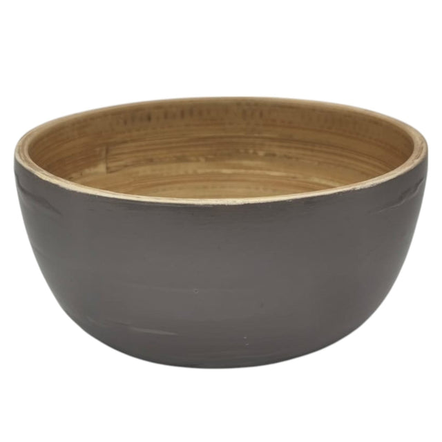 AKDC Modern Bamboo Round Serving Bowl - 12cmX6cm - CadetBlue&Bamboo - Al Kabayel Discount CentreAKDC Modern Bamboo Round Serving Bowl - 12cmX6cm - CadetBlue&BambooBowlsAKDCAl Kabayel Discount Centre