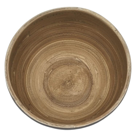 AKDC Modern Bamboo Round Serving Bowl - 12cmX6cm - CadetBlue&Bamboo - Al Kabayel Discount CentreAKDC Modern Bamboo Round Serving Bowl - 12cmX6cm - CadetBlue&BambooBowlsAKDCAl Kabayel Discount Centre