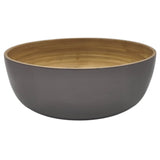 AKDC Modern Bamboo Round Serving Bowl - 15cmX6cm - CadetBlue&Bamboo - Al Kabayel Discount CentreAKDC Modern Bamboo Round Serving Bowl - 15cmX6cm - CadetBlue&BambooBowlsAKDCAl Kabayel Discount Centre