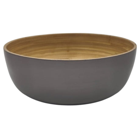 AKDC Modern Bamboo Round Serving Bowl - 15cmX6cm - CadetBlue&Bamboo - Al Kabayel Discount CentreAKDC Modern Bamboo Round Serving Bowl - 15cmX6cm - CadetBlue&BambooBowlsAKDCAl Kabayel Discount Centre