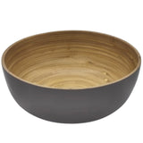 AKDC Modern Bamboo Round Serving Bowl - 15cmX6cm - CadetBlue&Bamboo - Al Kabayel Discount CentreAKDC Modern Bamboo Round Serving Bowl - 15cmX6cm - CadetBlue&BambooBowlsAKDCAl Kabayel Discount Centre