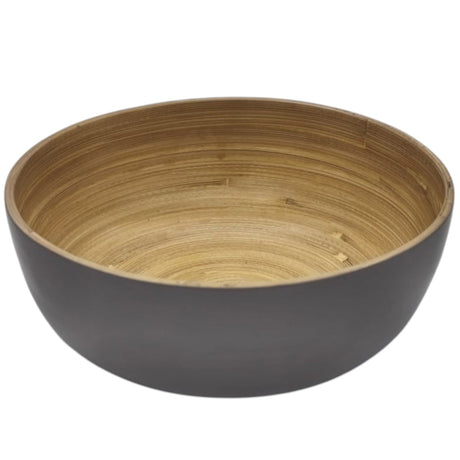 AKDC Modern Bamboo Round Serving Bowl - 15cmX6cm - CadetBlue&Bamboo - Al Kabayel Discount CentreAKDC Modern Bamboo Round Serving Bowl - 15cmX6cm - CadetBlue&BambooBowlsAKDCAl Kabayel Discount Centre