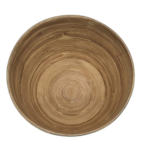 AKDC Modern Bamboo Round Serving Bowl - 16cmX10cm - Green&Bamboo - Al Kabayel Discount CentreAKDC Modern Bamboo Round Serving Bowl - 16cmX10cm - Green&BambooBowlsAKDCAl Kabayel Discount Centre