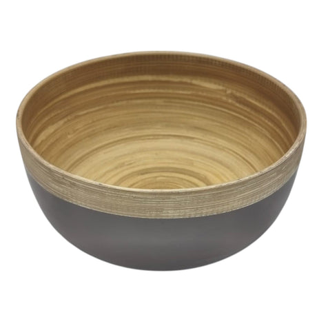 AKDC Modern Bamboo Round Serving Bowl - 18cmX8cm - CadetBlue&Bamboo - Al Kabayel Discount CentreAKDC Modern Bamboo Round Serving Bowl - 18cmX8cm - CadetBlue&BambooBowlsAKDCAl Kabayel Discount Centre