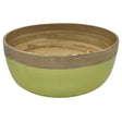 AKDC Modern Bamboo Round Serving Bowl - 18cmX8cm - LightGreen&Bamboo - Al Kabayel Discount CentreAKDC Modern Bamboo Round Serving Bowl - 18cmX8cm - LightGreen&BambooBowlsAKDCAl Kabayel Discount Centre