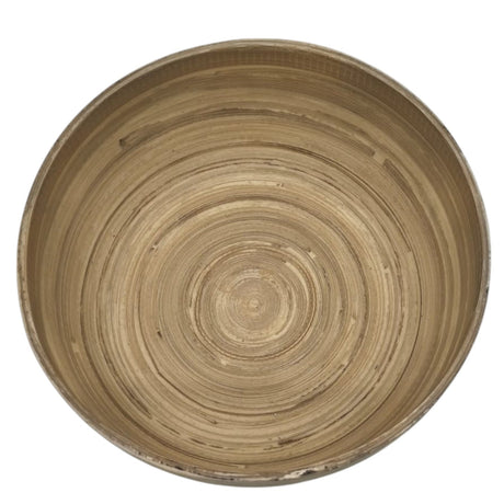 AKDC Modern Bamboo Round Serving Bowl - 18cmX8cm - LightGreen&Bamboo - Al Kabayel Discount CentreAKDC Modern Bamboo Round Serving Bowl - 18cmX8cm - LightGreen&BambooBowlsAKDCAl Kabayel Discount Centre