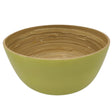 AKDC Modern Bamboo Round Serving Bowl - 25cmX12cm - LightGreen&Bamboo - Al Kabayel Discount CentreAKDC Modern Bamboo Round Serving Bowl - 25cmX12cm - LightGreen&BambooBowlsAKDCAl Kabayel Discount Centre