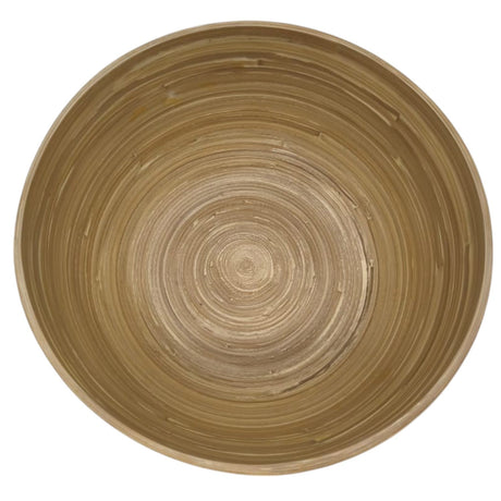 AKDC Modern Bamboo Round Serving Bowl - 25cmX12cm - LightGreen&Bamboo - Al Kabayel Discount CentreAKDC Modern Bamboo Round Serving Bowl - 25cmX12cm - LightGreen&BambooBowlsAKDCAl Kabayel Discount Centre