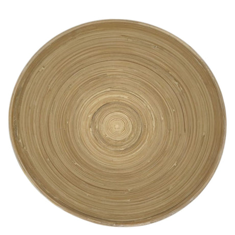 AKDC Modern Bamboo Round Serving Bowl - 30cmX10cm - Blue&Bamboo - Al Kabayel Discount CentreAKDC Modern Bamboo Round Serving Bowl - 30cmX10cm - Blue&BambooBowlsAKDCAl Kabayel Discount Centre