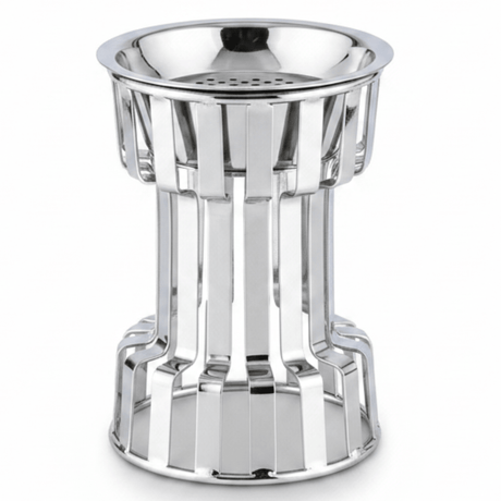 AKDC Modern Decorative Stainless Steel Incense Burner Holder – Elegant Home Fragrance Accessory – 16 × 11 cm - Al Kabayel Discount CentreAKDC Modern Decorative Stainless Steel Incense Burner Holder – Elegant Home Fragrance Accessory – 16 × 11 cmIncense BurnerAKDCAl Kabayel Discount Centre