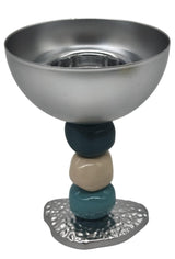 AKDC Modern Design Round Metal Incense Burner 14cm*10cm, Silver - Al Kabayel Discount CentreAKDC Modern Design Round Metal Incense Burner 14cm*10cm, SilverHome Décor AccentsAKDCAl Kabayel Discount Centre