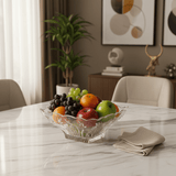 AKDC Modern Square Clear Acrylic Fruit Serving Plate for Desserts, Snacks and Table Presentation – Sleek Contemporary Design 25 cm - Al Kabayel Discount CentreAKDC Modern Square Clear Acrylic Fruit Serving Plate for Desserts, Snacks and Table Presentation – Sleek Contemporary Design 25 cmBowlsAKDCAl Kabayel Discount Centre