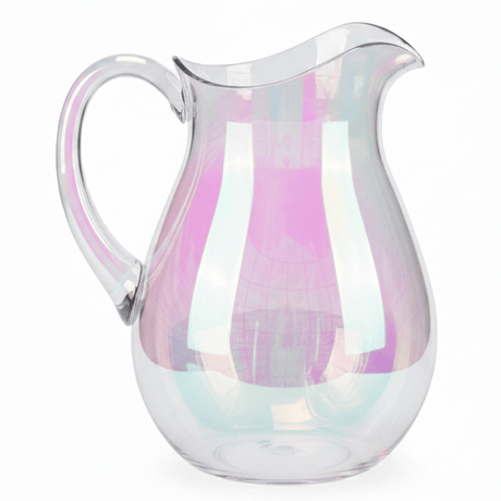 AKDC Modern Transparent Acrylic Water Jug Durable Lightweight Drink Pitcher for Home Kitchen and Dining 20 × 12.5 cm - Al Kabayel Discount CentreAKDC Modern Transparent Acrylic Water Jug Durable Lightweight Drink Pitcher for Home Kitchen and Dining 20 × 12.5 cmJugsAKDCAl Kabayel Discount Centre