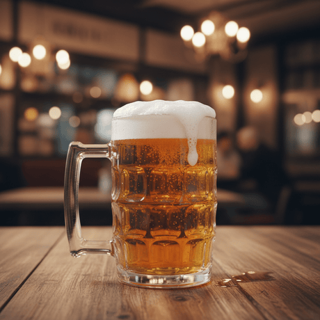 AKDC Multipurpose Glass Beer Mug with Elegant Handle – 400 ml - Al Kabayel Discount CentreAKDC Multipurpose Glass Beer Mug with Elegant Handle – 400 mlMugsAKDCAl Kabayel Discount Centre