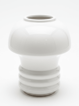 AKDC Mushroom - Inspired Ceramic Decorative Vase – Elegant White Playful Sculptural Design, 12 × 14 cm - Al Kabayel Discount CentreAKDC Mushroom - Inspired Ceramic Decorative Vase – Elegant White Playful Sculptural Design, 12 × 14 cmFlower/Plant PotsAKDCAl Kabayel Discount Centre