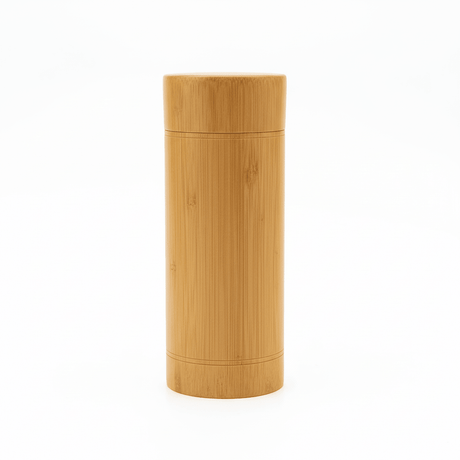 AKDC Natural Bamboo Canister with Push - Fit Lid — Eco - Friendly Storage Tube, 500ml - Al Kabayel Discount CentreAKDC Natural Bamboo Canister with Push - Fit Lid — Eco - Friendly Storage Tube, 500mlJars & Food SaversAKDCAl Kabayel Discount Centre