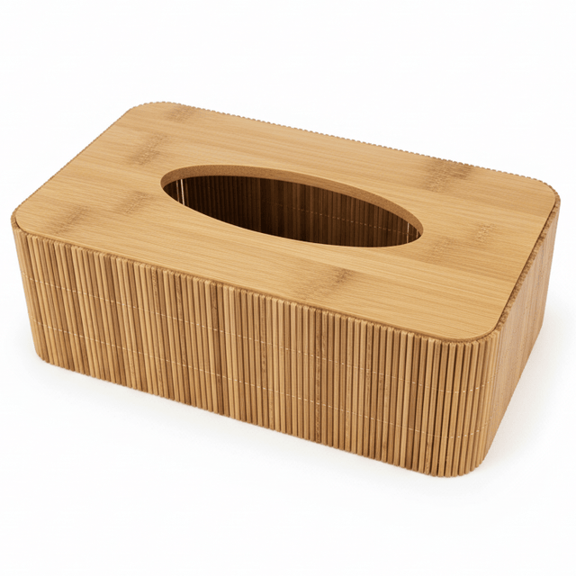 AKDC Natural Bamboo & Wood Rectangular Tissue Box Cover 23 X 13 X 8 cm - Al Kabayel Discount CentreAKDC Natural Bamboo & Wood Rectangular Tissue Box Cover 23 X 13 X 8 cmNapkin Holders & Tissue BoxAKDCAl Kabayel Discount Centre