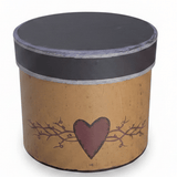 AKDC Natural Kraft Round Cardboard Gift Box with Heart Motif Lid for Romantic Gifts, Wedding Packaging & Keepsake Storage – 17×15 cm - Al Kabayel Discount CentreAKDC Natural Kraft Round Cardboard Gift Box with Heart Motif Lid for Romantic Gifts, Wedding Packaging & Keepsake Storage – 17×15 cmPacking & Wrapping SuppliesAKDCAl Kabayel Discount Centre