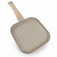 AKDC Non - Stick Grill Pan with Wooden Handle – Beige, 19 cm - Al Kabayel Discount CentreAKDC Non - Stick Grill Pan with Wooden Handle – Beige, 19 cmFrying Pan & Grill PanAKDCAl Kabayel Discount Centre