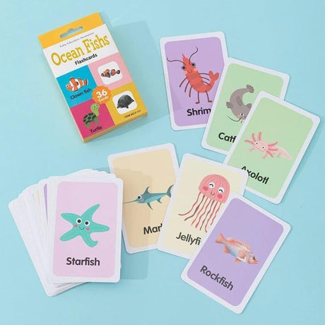 AKDC Ocean Fishs Flashcards, Early Education Awareness, 36 Cards - Al Kabayel Discount CentreAKDC Ocean Fishs Flashcards, Early Education Awareness, 36 CardsEducational ToysAKDCAl Kabayel Discount Centre