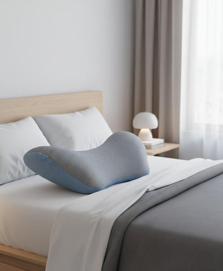 AKDC Orthopedic Shoulder Abduction Support Pillow – High - Density Foam with Breathable Mesh Fabric, Grey & Blue, 46×25 cm - Al Kabayel Discount CentreAKDC Orthopedic Shoulder Abduction Support Pillow – High - Density Foam with Breathable Mesh Fabric, Grey & Blue, 46×25 cmFloor Pillows & CushionsAKDCAl Kabayel Discount Centre