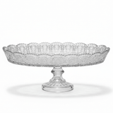AKDC Oval Glass Footed Serving Tray – Multipurpose Tray for Desserts, Fruits & Snacks – 30×15 cm - Al Kabayel Discount CentreAKDC Oval Glass Footed Serving Tray – Multipurpose Tray for Desserts, Fruits & Snacks – 30×15 cmserving traysAKDCAl Kabayel Discount Centre