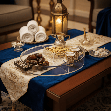 AKDC Oval Transparent Acrylic 4 - Compartment Candy & Dry Fruit Serving Box – 32.5 × 25 cm - Al Kabayel Discount CentreAKDC Oval Transparent Acrylic 4 - Compartment Candy & Dry Fruit Serving Box – 32.5 × 25 cmJars & Food SaversAKDCAl Kabayel Discount Centre