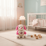 AKDC Pink and Cream Color Dog Soft Plush Toy – 30 cm Stuffed Animal for Kids - Al Kabayel Discount CentreAKDC Pink and Cream Color Dog Soft Plush Toy – 30 cm Stuffed Animal for KidsToysAKDCAl Kabayel Discount Centre