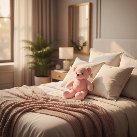 AKDC Pink Bear Plush Toy 40cm Large Soft Stuffed Teddy Bear Gift for Kids Girls - Al Kabayel Discount CentreAKDC Pink Bear Plush Toy 40cm Large Soft Stuffed Teddy Bear Gift for Kids GirlsToysAKDCAl Kabayel Discount Centre