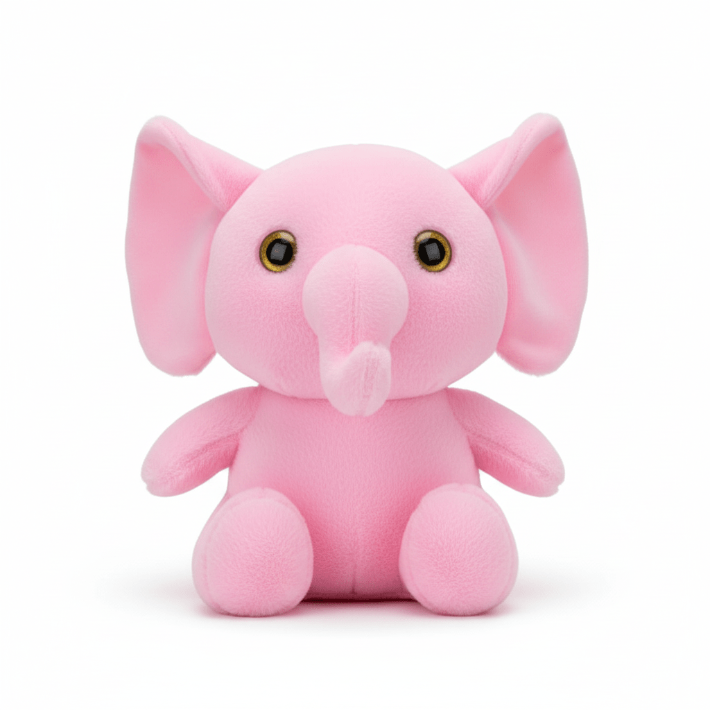 AKDC Pink Elephant Plush Toy 30cm Soft Stuffed Animal Safari Toy Gift for Kids Girls - Al Kabayel Discount CentreAKDC Pink Elephant Plush Toy 30cm Soft Stuffed Animal Safari Toy Gift for Kids GirlsToysAKDCAl Kabayel Discount Centre