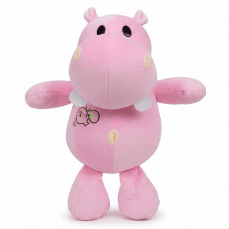 AKDC Pink Hippo Soft Plush Toy 30cm Cute Stuffed Animal Hippopotamus Doll Gift for Kids Girls - Al Kabayel Discount CentreAKDC Pink Hippo Soft Plush Toy 30cm Cute Stuffed Animal Hippopotamus Doll Gift for Kids GirlsToysAKDCAl Kabayel Discount Centre
