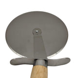 AKDC Pizza Cutter, Pizza Wheel with Wooden Handle and Food Grade Stainless Steel Sharp Blade Light Weight - 21cmX9cm - Wooden&Steel - Al Kabayel Discount CentreAKDC Pizza Cutter, Pizza Wheel with Wooden Handle and Food Grade Stainless Steel Sharp Blade Light Weight - 21cmX9cm - Wooden&SteelKitchen Utensils & GadgetsAKDCAl Kabayel Discount Centre