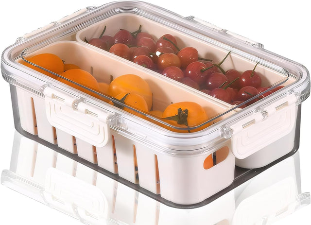 AKDC Plastic Colander Food Container 22cm*15cm*6.5cm - Al Kabayel Discount CentreAKDC Plastic Colander Food Container 22cm*15cm*6.5cmFood ContainersAKDCAl Kabayel Discount Centre