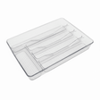 AKDC Plastic Cutlery Storage Tray Kitchen Drawer Organizer– 33×24×4cm - Transparent - Al Kabayel Discount CentreAKDC Plastic Cutlery Storage Tray Kitchen Drawer Organizer– 33×24×4cm - TransparentOrganizers & AccessoriesAKDCAl Kabayel Discount Centre