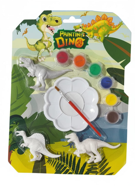 AKDC Plastic Dinosaur Painting Craft Kit – Fun DIY Art Set for Kids - Al Kabayel Discount CentreAKDC Plastic Dinosaur Painting Craft Kit – Fun DIY Art Set for KidsCraft SuppliesAKDCAl Kabayel Discount Centre