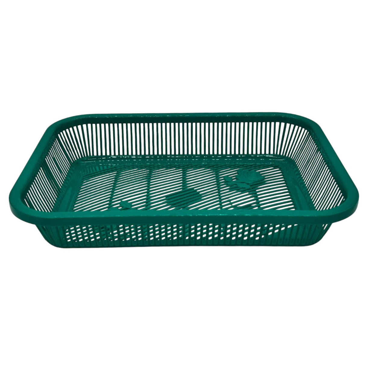 AKDC Plastic Fruit Tray Kitchen Counter Polypropylene Fruit Holder Modern - 35cmX26cmX6cm - Green - Al Kabayel Discount CentreAKDC Plastic Fruit Tray Kitchen Counter Polypropylene Fruit Holder Modern - 35cmX26cmX6cm - GreenOrganizers & AccessoriesAKDCAl Kabayel Discount Centre