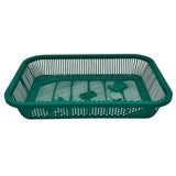 AKDC Plastic Fruit Tray Kitchen Counter Polypropylene Fruit Holder Modern - 35cmX26cmX6cm - Green - Al Kabayel Discount CentreAKDC Plastic Fruit Tray Kitchen Counter Polypropylene Fruit Holder Modern - 35cmX26cmX6cm - GreenOrganizers & AccessoriesAKDCAl Kabayel Discount Centre