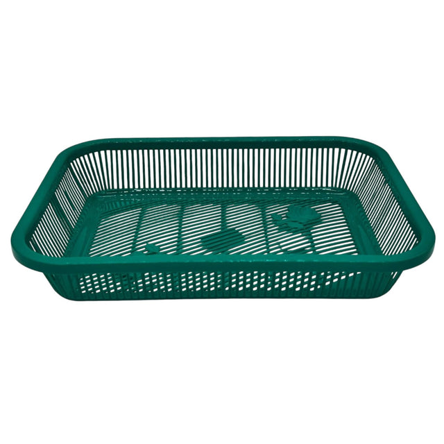 AKDC Plastic Fruit Tray Kitchen Counter Polypropylene Fruit Holder Modern - 35cmX26cmX6cm - Green - Al Kabayel Discount CentreAKDC Plastic Fruit Tray Kitchen Counter Polypropylene Fruit Holder Modern - 35cmX26cmX6cm - GreenOrganizers & AccessoriesAKDCAl Kabayel Discount Centre