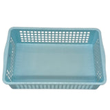 AKDC Plastic Fruit Vegetable Tray Storage Basket - 24cmX15cmX6cm - Cyan - Al Kabayel Discount CentreAKDC Plastic Fruit Vegetable Tray Storage Basket - 24cmX15cmX6cm - CyanOrganizers & AccessoriesAKDCAl Kabayel Discount Centre