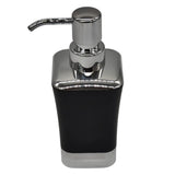 AKDC Plastic Liquid Soap Dispenser for Bathroom & Kitchen Sink, Dish Soap Dispenser With Easy - to - Press Pump - 300ML - Black&Silver - Al Kabayel Discount CentreAKDC Plastic Liquid Soap Dispenser for Bathroom & Kitchen Sink, Dish Soap Dispenser With Easy - to - Press Pump - 300ML - Black&SilverHome DÃ©cor AccentsAKDCAl Kabayel Discount Centre