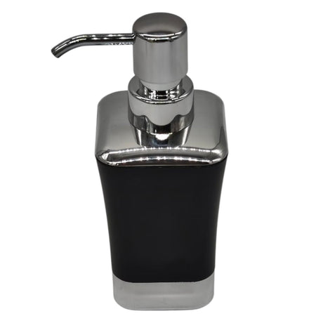 AKDC Plastic Liquid Soap Dispenser for Bathroom & Kitchen Sink, Dish Soap Dispenser With Easy - to - Press Pump - 300ML - Black&Silver - Al Kabayel Discount CentreAKDC Plastic Liquid Soap Dispenser for Bathroom & Kitchen Sink, Dish Soap Dispenser With Easy - to - Press Pump - 300ML - Black&SilverHome DÃ©cor AccentsAKDCAl Kabayel Discount Centre